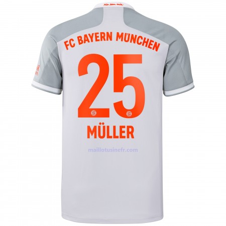Maillot de Foot Bayern Munich Thomas Muller 25 Extérieur 2020-21 Maillot de Foot Bayern Munich Thomas Muller 25 Extérieur 2020-21